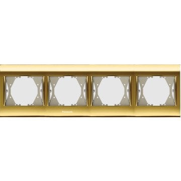 Viko Thea Blu Dörtlü Çerçeve Gold