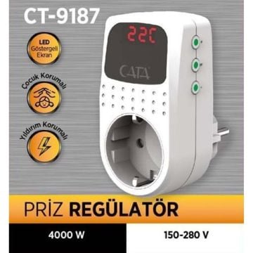 Cata 4000W Priz Regülatör CT-9187