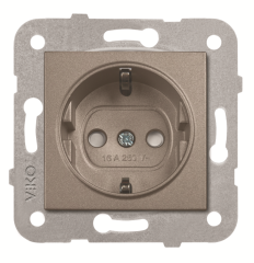 Viko Artline Novella Çocuk Korumalı Topraklı Priz Mekanizma + Kapak 92605342 Antrasit