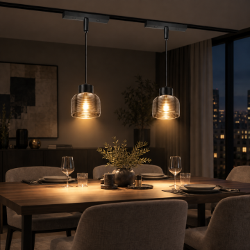 Forlife Klasik FL-6693 5W Cam Dekoratif Sarkıt Magnet Ray Aydınlatma