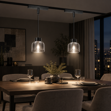 Forlife Klasik FL-6693 5W Cam Dekoratif Sarkıt Magnet Ray Aydınlatma