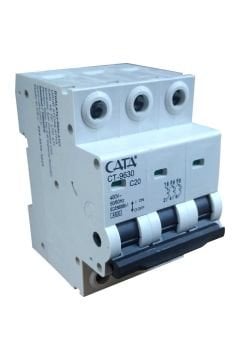 Cata 3x20A 4.5kA C Tipi Otomatik Sigorta ct-9630