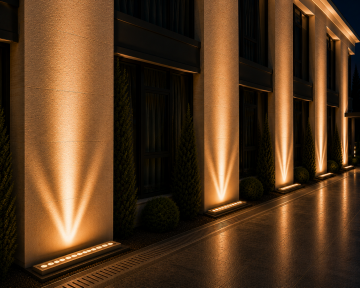 Sıva Altı Wallwasher Duvar Aydınlatma 70Cm 24 Ledli Volvoşır Aydınlatma