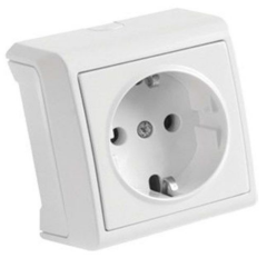 Viko Vera Sıva Üstü Topraklı Priz 90681008