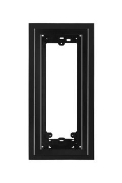 Audio Mavi Işıklı Sıva Üstü Panel Altlık Siyah Çerçeve 001282A