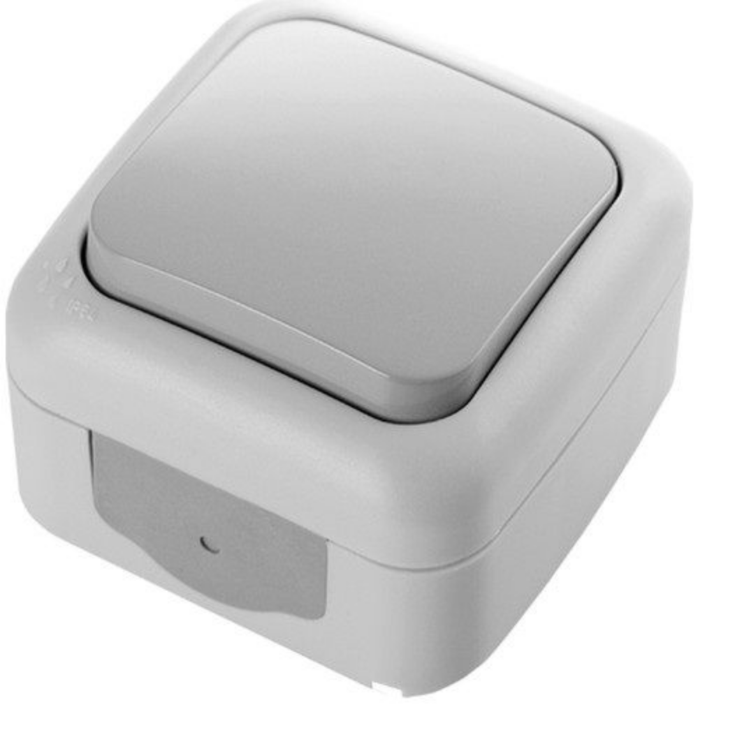 Viko Palmiye Sıva Üstü Tekli Anahtar 90555001