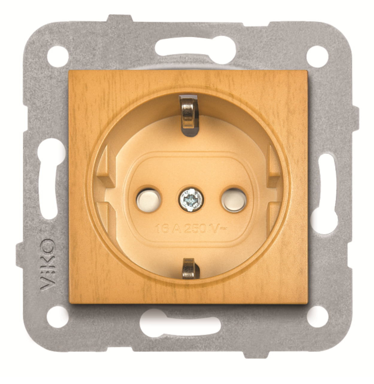 Viko Artline Novella Çocuk Korumalı Topraklı Priz Mekanizma + Kapak 92605342 Kayın
