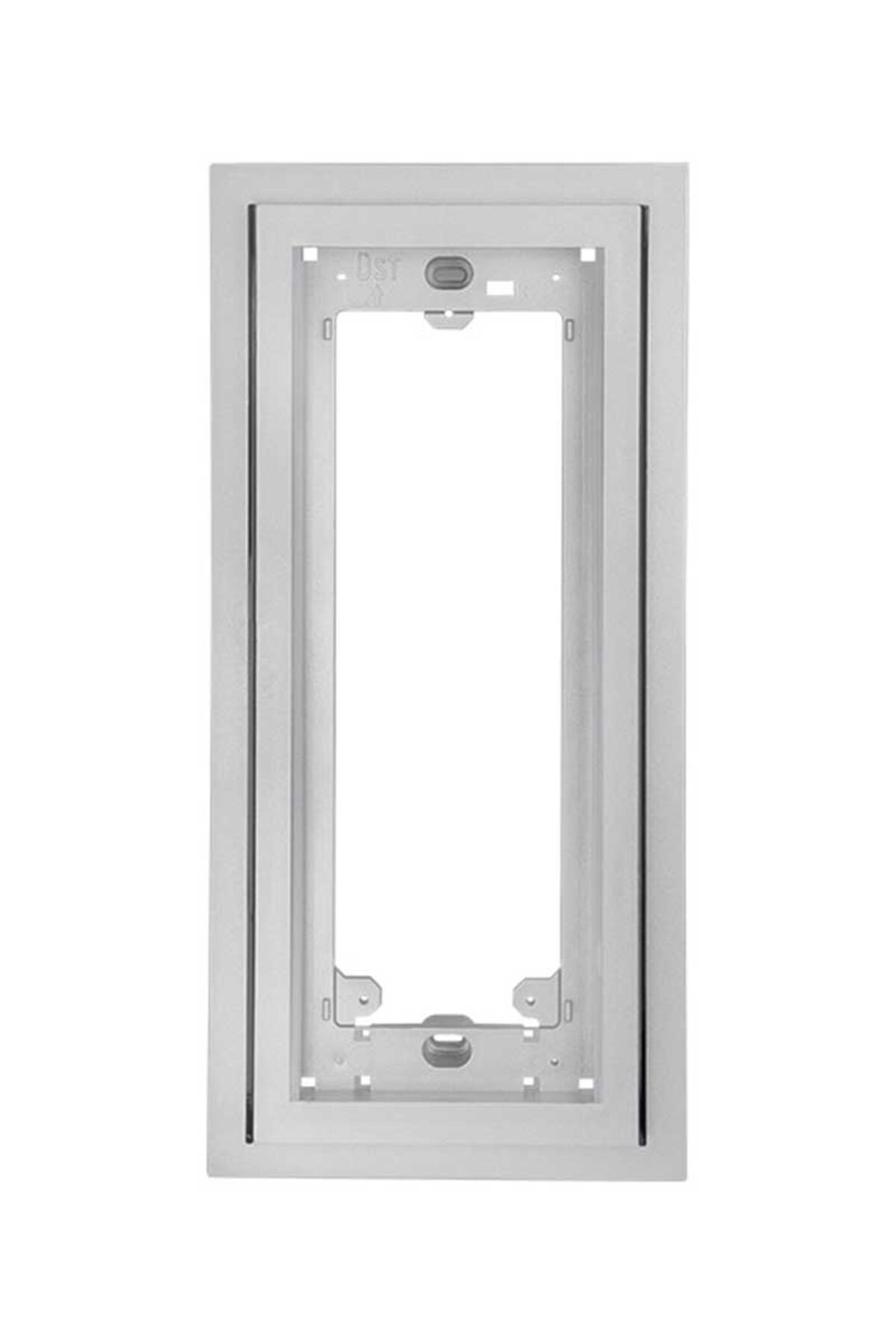 Audio Mavi Işıklı Sıva Üstü Panel Altlık Gümüş Çerçeve 001282