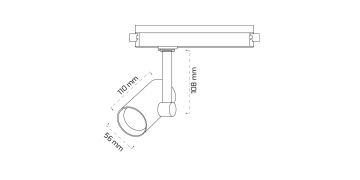 Goya 14 Watt Samsung Ledli Ray Spot Mağaza Aydınlatma Armatürü GY 3663