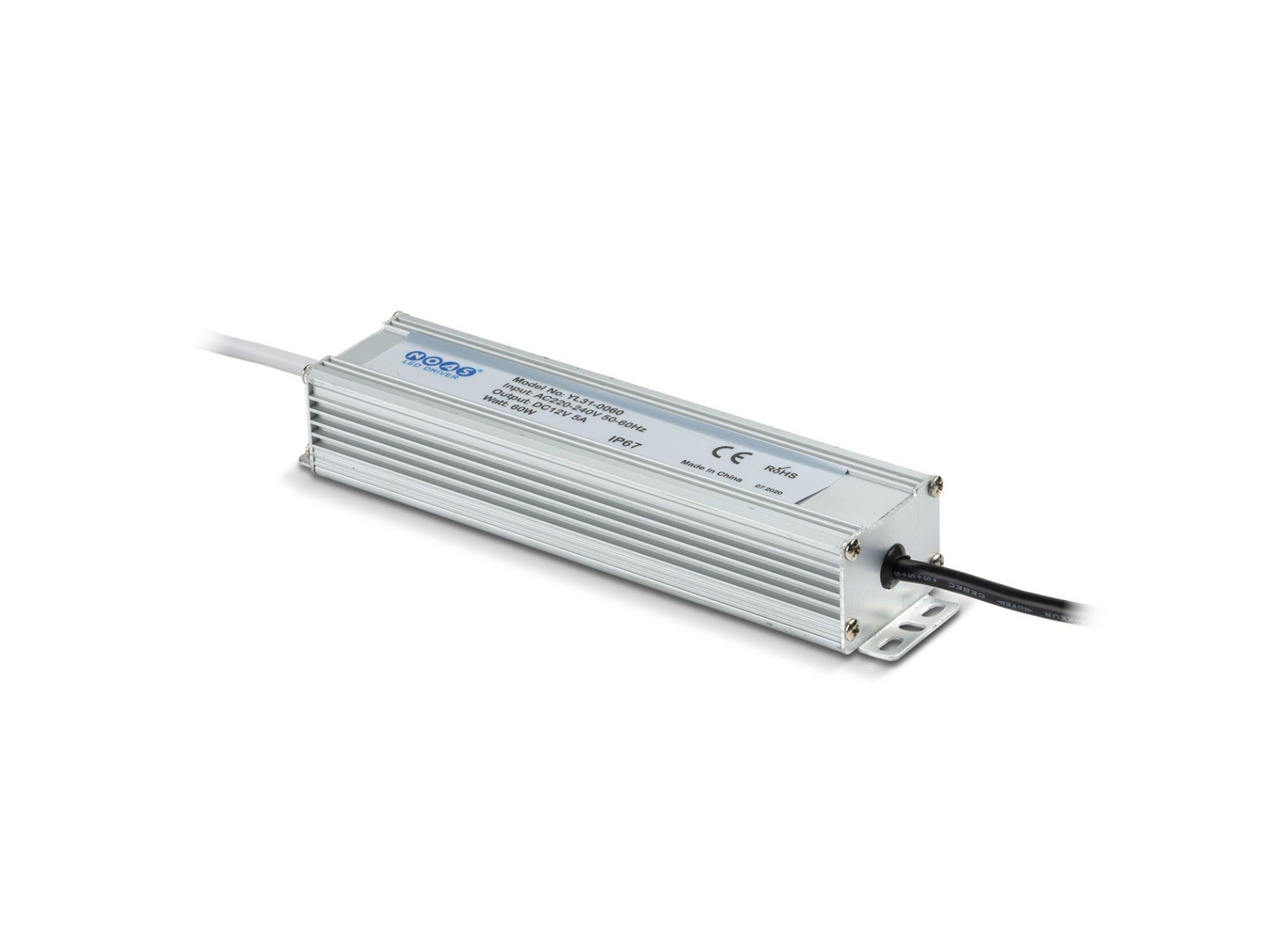 Noas 12 Volt 5 Amper Dış Mekan Şerit Led Trafosu YL31-0060