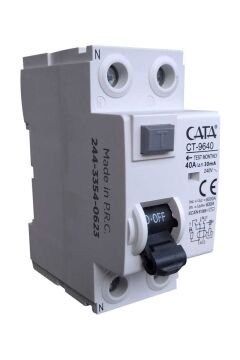 Cata 2x40A 30mA 6kA Kaçak Akım Rölesi ct-9640