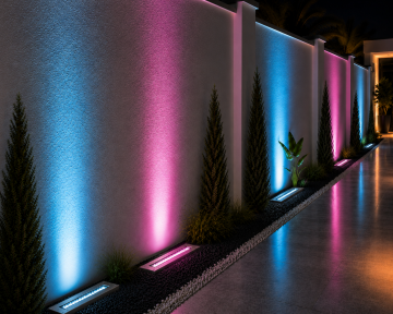 Sıva Altı Wallwasher Duvar Aydınlatma 100Cm 36 Ledli Volvoşır Aydınlatma