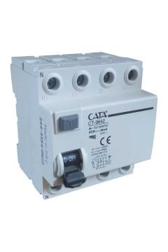 Cata 4x40A 30mA 6kA Kaçak Akım Rölesi ct-9642