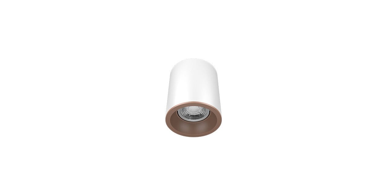 Goya 8 Watt 9x9 Yuvarlak Kasa Samsung Ledli Spot Armatür GY 1857-8 2700K (Sarı Işık) - Beyaz - Rose - Dimsiz