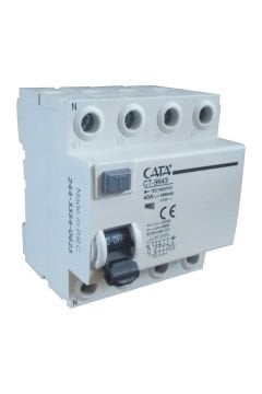 Cata 4x40A 300mA 6kA Kaçak Akım Rölesi ct-9643