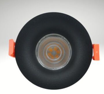 Cata Leopon Yuvarlak Siyah Dekoratif Spot Armatür ct-5091