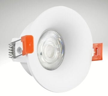 Cata Leopon Yuvarlak Beyaz Dekoratif Spot Armatür ct-5093