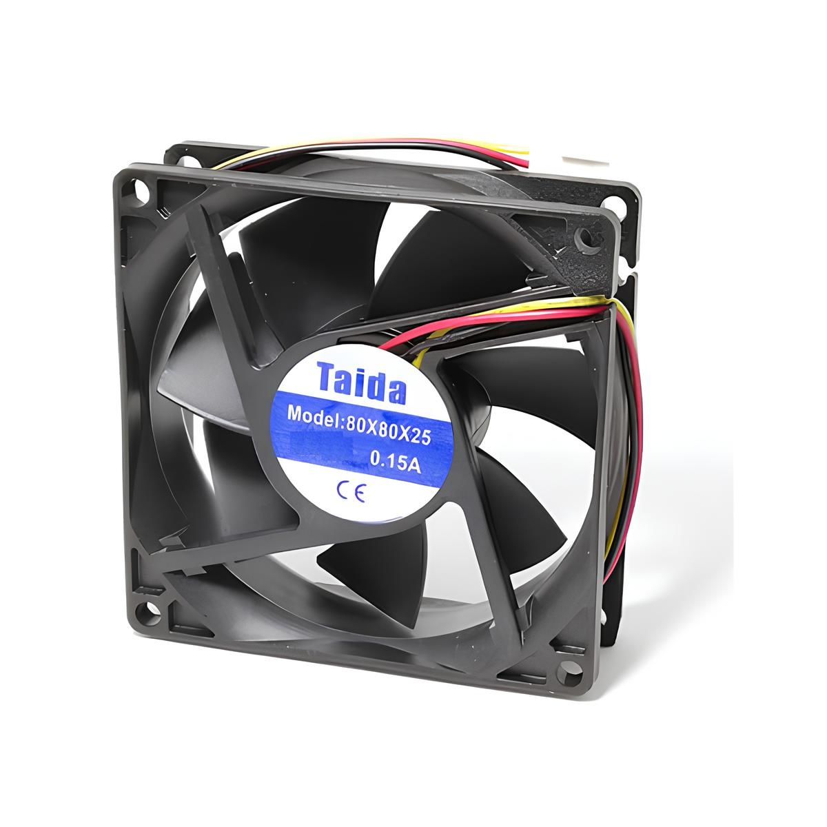Taida 80x80x25 Fan 220V Ac Havalandırma Fanı
