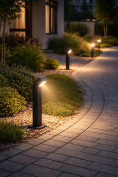 Goya 14W Dış Mekan Modern Bahçe Yol Aydınlatma Direği 75Cm GY 6266