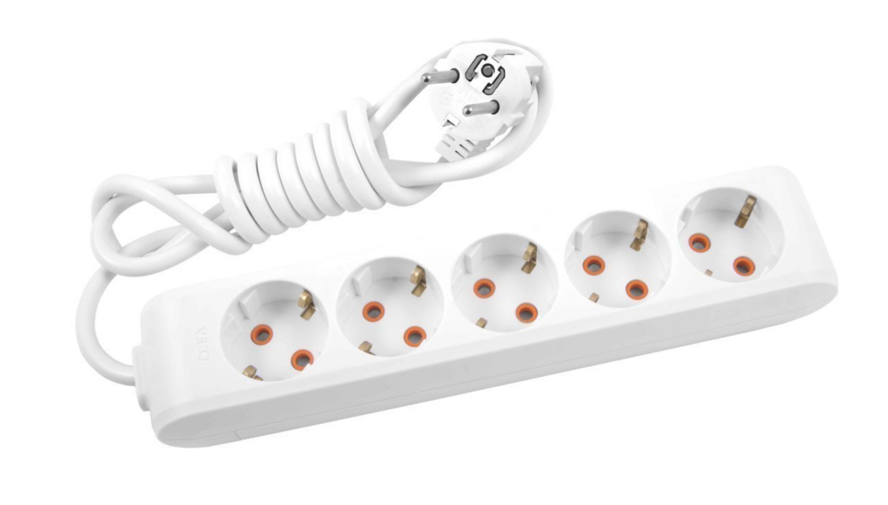 Viko Multi-led Beşli 5 Mt Grup Priz Topraklı Çocuk Korumalı 90113505