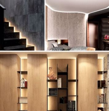 Cata 7W 10 Çipli İç Mekan Şerit Led Aydınlatma Amber Işık CT-4485