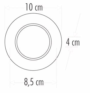 Cata Zebra 6 Watt Yuvarlak Led Spot Armatür ct-5258