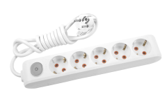 Viko Multi-led Beşli 3 Mt Anahtarlı Grup Priz Topraklı Çocuk Korumalı 90117503