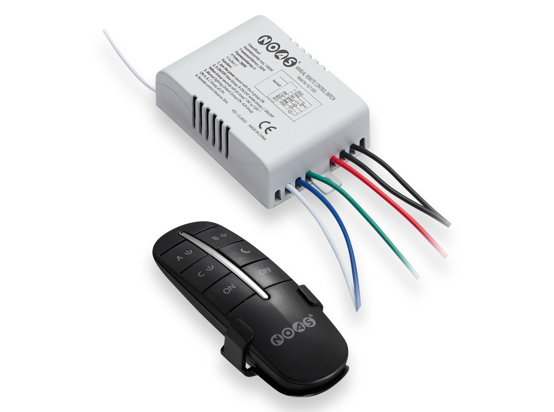 Noas 3 Kanallı Avize Aydınlatma Kumandası YL27-1003