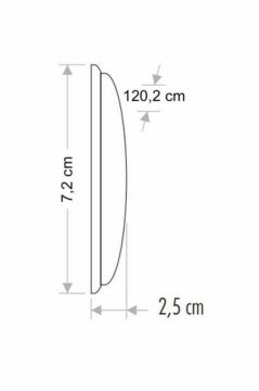 Cata 36W Bant Armatür 120 Cm Led Bant Armatür Aydınlatma Siyah Kasa CT-2478