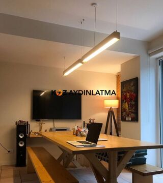 Cata 5x8 Profil Sarkıt Linear Armatür 90 Cm Gün Işığı 3000K ct-9060