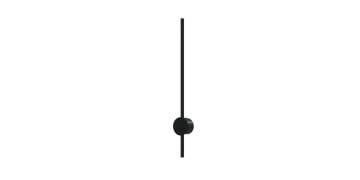 Goya 10W Dekoratif Anahtarlı Düz Duvar Aplik Aydınlatma Armatür 60CM GY 4211 Siyah