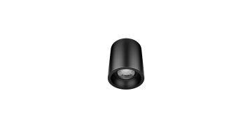 Goya 8 Watt 9x9 Yuvarlak Kasa Samsung Ledli Spot Armatür GY 1857-8 3000  K (Gün Işığı) - Siyah - Siyah - Dimli