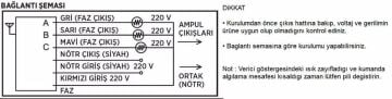 Cata 3'lü Avize Aydınlatma Kumandası 3x1000 Watt Üçlü Aydınlatma Kumandası Siyah ct-9115