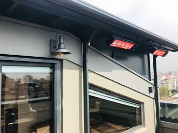 Ardonat Dış Mekan Kafe Restorant İnfrared Isıtıcı Halogen Black 3000 Watt
