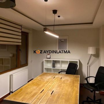 Cata 5x8 Profil Sarkıt Linear Armatür 120 Cm Natural Işık 4000K ct-9061