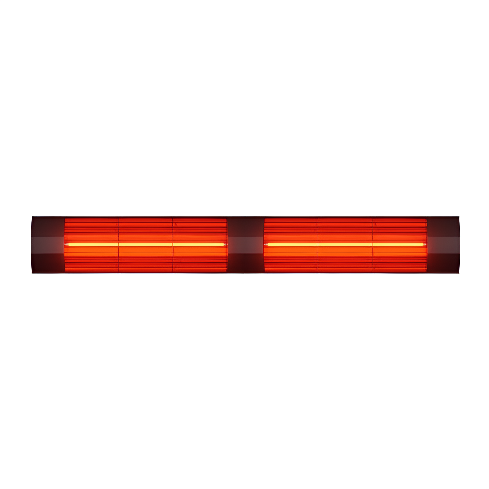 Ardonat 4000 Watt Dış Mekan Kafe Restoran Isıtıcı İnfrared Halogen Black Twin
