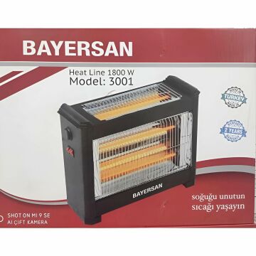 Bayersan Şömine Tip Quartz Isıtıcı 2400W 3003