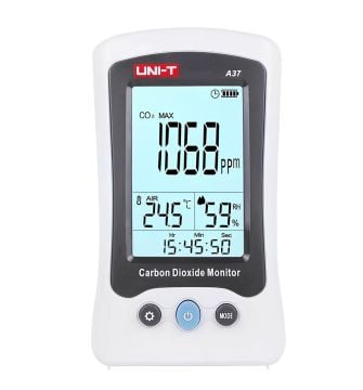 Unit A37 Karbondioksit Sıcaklık ve Nem Ölçer