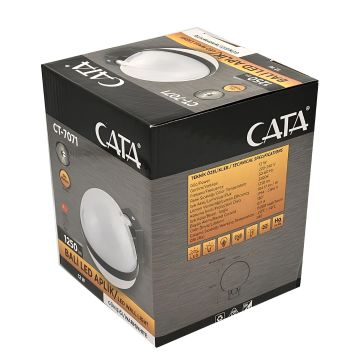 Cata 12W Bali Dekoratif Dış Mekan Led Duvar Aplik Aydınlatma CT-7071