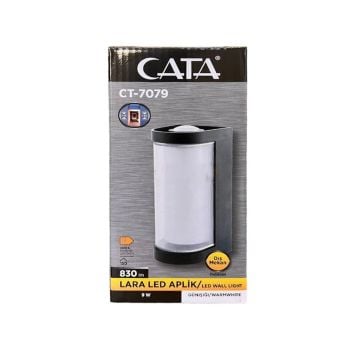 Cata 9W Lara Dekoratif Dış Mekan Led Duvar Aplik Aydınlatma CT-7079
