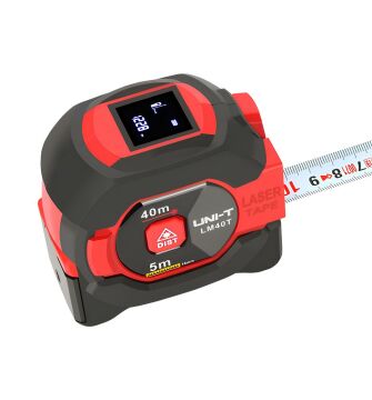 Unit LM40T Lazer Mesafe Ölçer Şerit Metre
