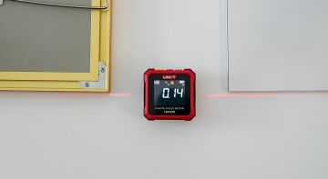 Unit Lm320B Yüksek Hassasiyetli Çift Lazerli Açı Ölçer 4X90°