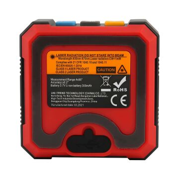 Unit Lm320B Yüksek Hassasiyetli Çift Lazerli Açı Ölçer 4X90°