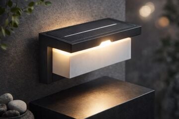 Cata Barbaros 40W Dekoratif Solar Dış Mekan Led Duvar Aplik Aydınlatma CT-7083