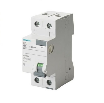 Siemens 2x80A 30mA Kaçak Akım Rölesi 40'lı Paket 5SV3317-6