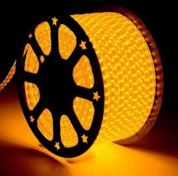 Noas 220 Volt Dış Mekan Hortum Led Aydınlatma Amber Işık YL41-4006