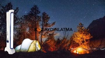 Noas Söğüt 80 Ledli Dimmerli Şarj Edilebilir Işıldak YL05-3001