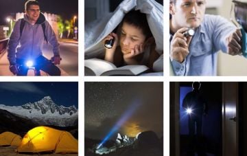 Noas Police Şarj Edilebilir Led El Feneri YL05-2031