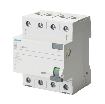 Siemens 3x80A 300mA Yangın Koruma Rölesi 24'lü Paket 5SV3647-6