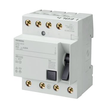 Siemens 3x100A 300mA Yangın Koruma Rölesi 24'lü Paket 5SV3648-6